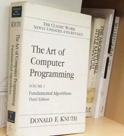 TAOCP 完整的介紹了計算機領域信息