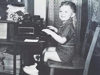 小時候的高德納